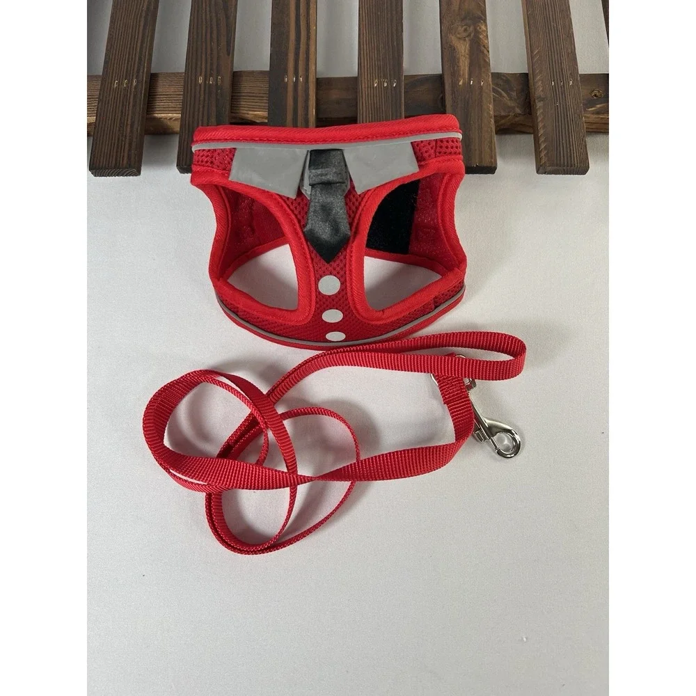 Cat Harness and Leash Set for Walking‎ Escape Proof, Soft Adjustable SMALL